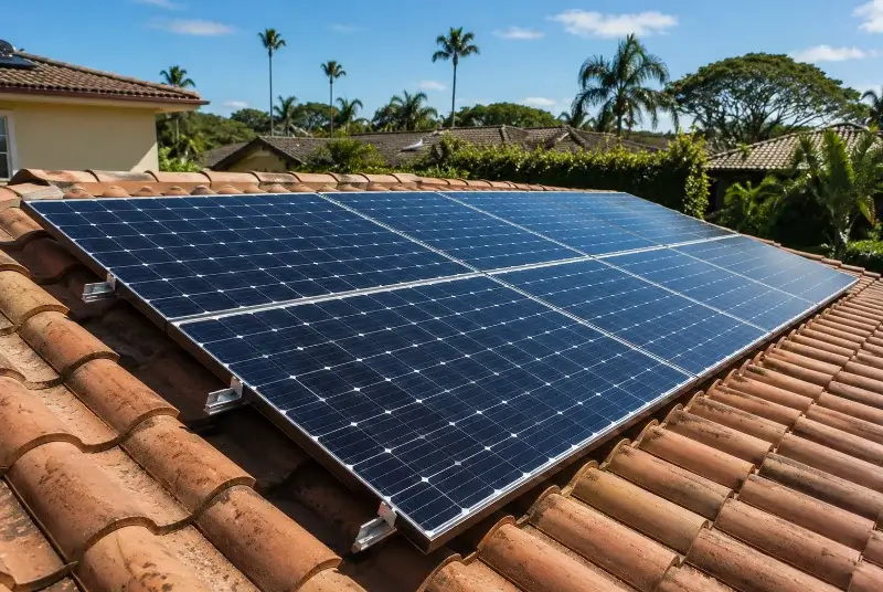Installation de panneaux solaires à Froidfond